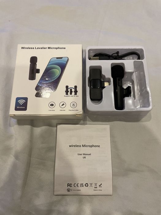 Microfone para Iphone (Novo)64354150082435120