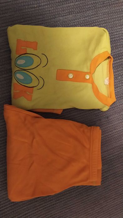 Pijama algodão quente