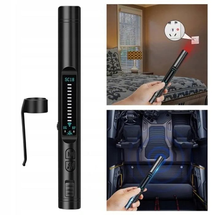 Wykrywacz antyszpigowski Glow-RF SC18/podsłuchu/lok.GPS,GSM/Hidden CAM