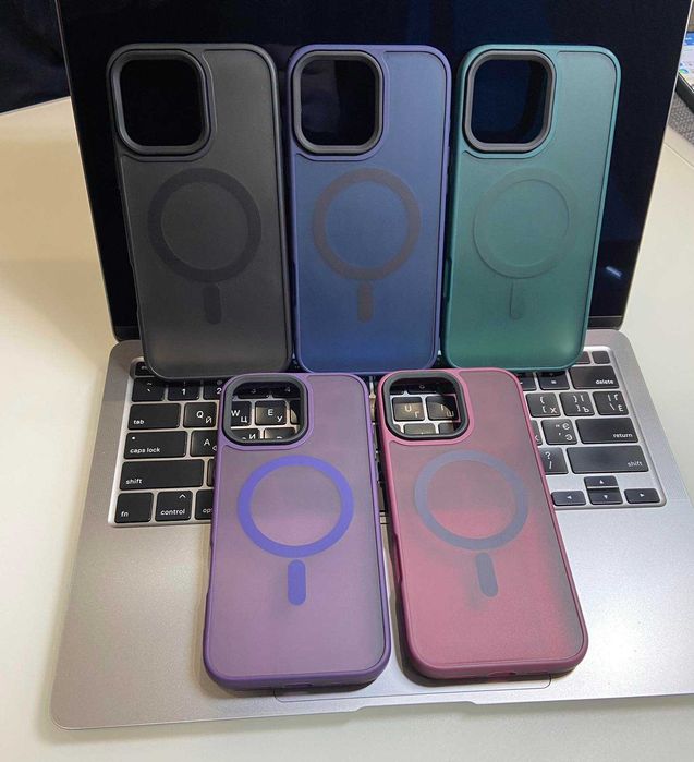 Чехол айфон 16 про макс MagSafe протиударний. Чохол iphone