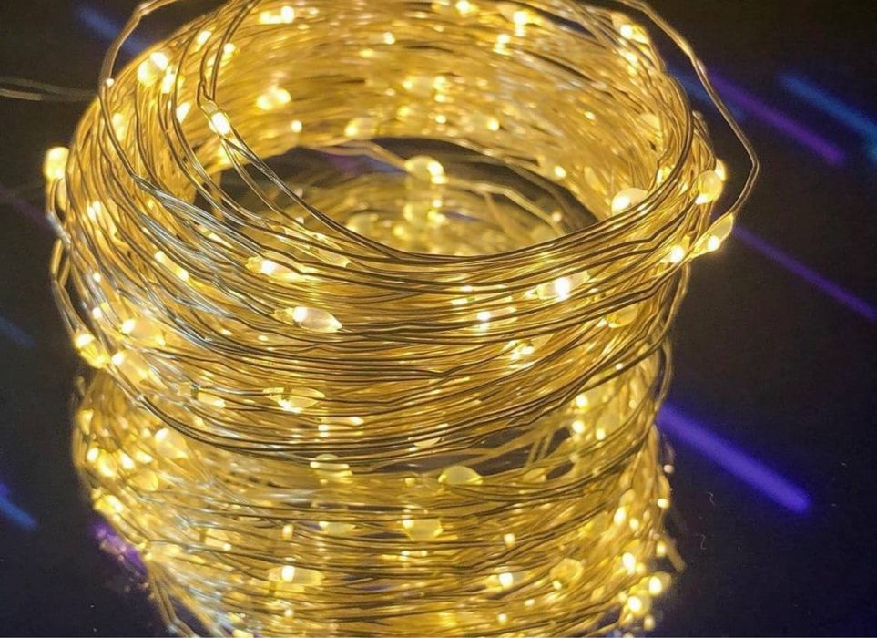 Хіт!Набрид блекаут? Гирлянда 2в1. Гірлянда «Роса» на батарейках та USB