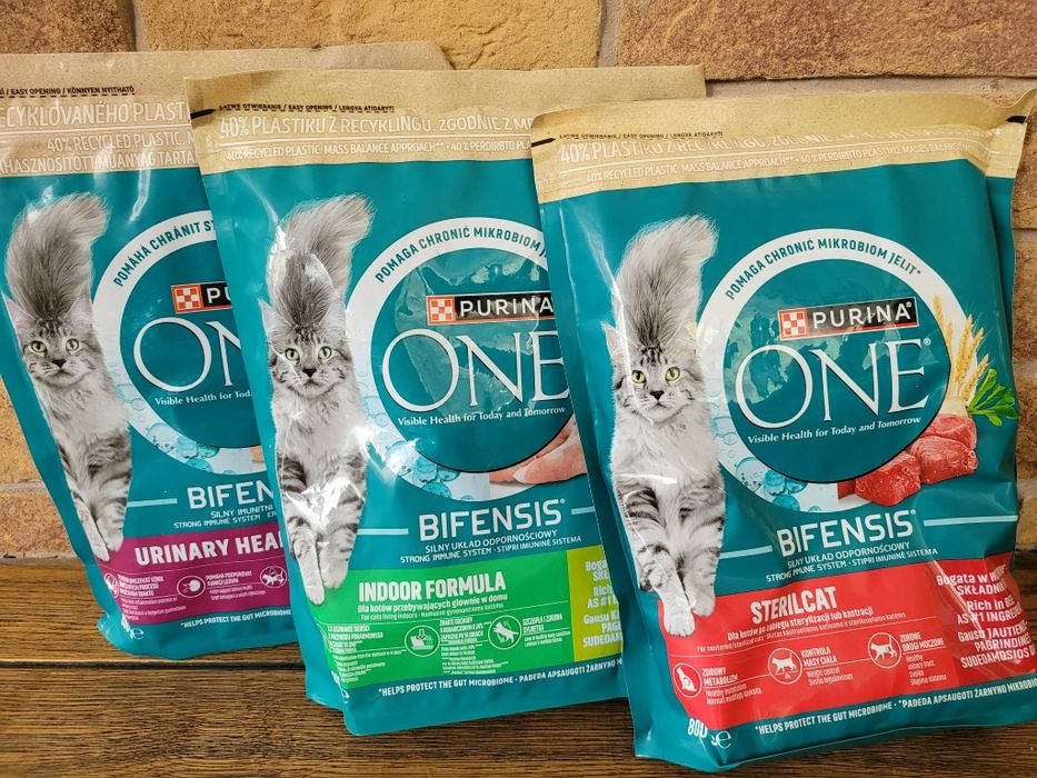 Purina One karma dla kota 800g mix smaków