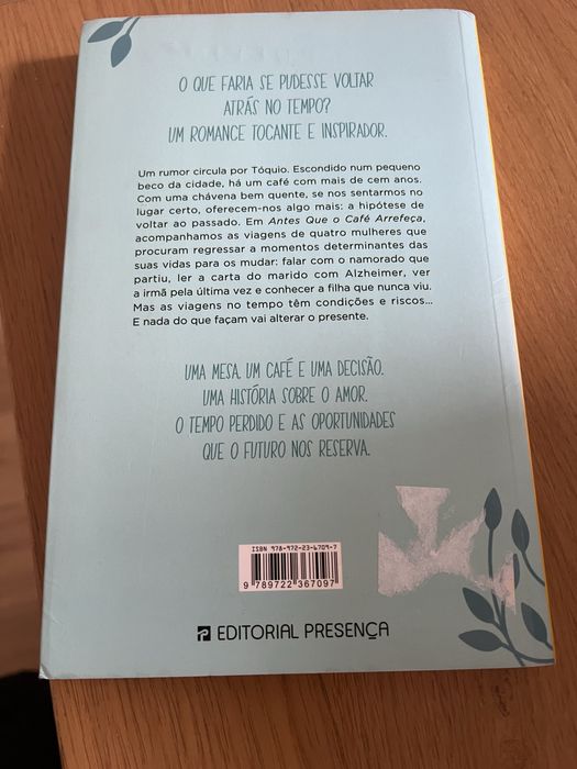 Livro antes que o cafe arrefeca