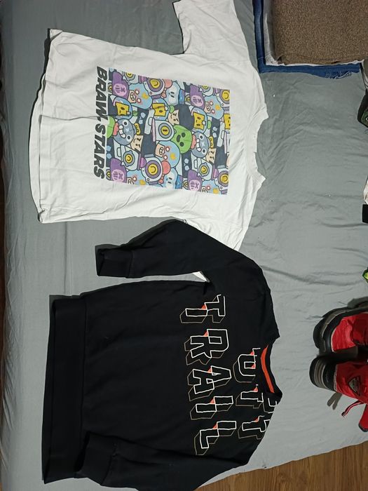 Spodnie, bluzki, kurtka,buty 146 cm