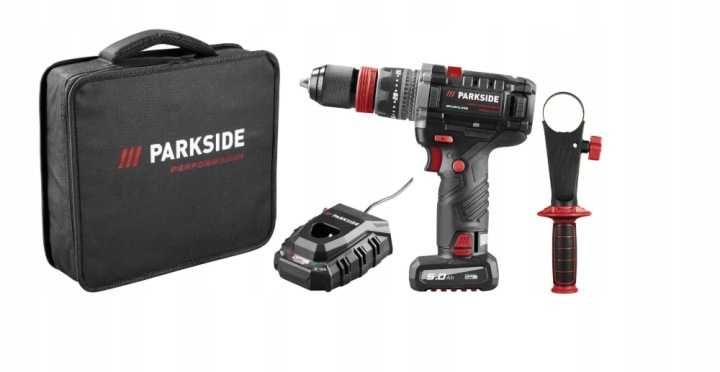 Wiertarko-wkrętarka 12V Parkside PERFORMANCE PPBSSA 12 A1 AKU 5AH