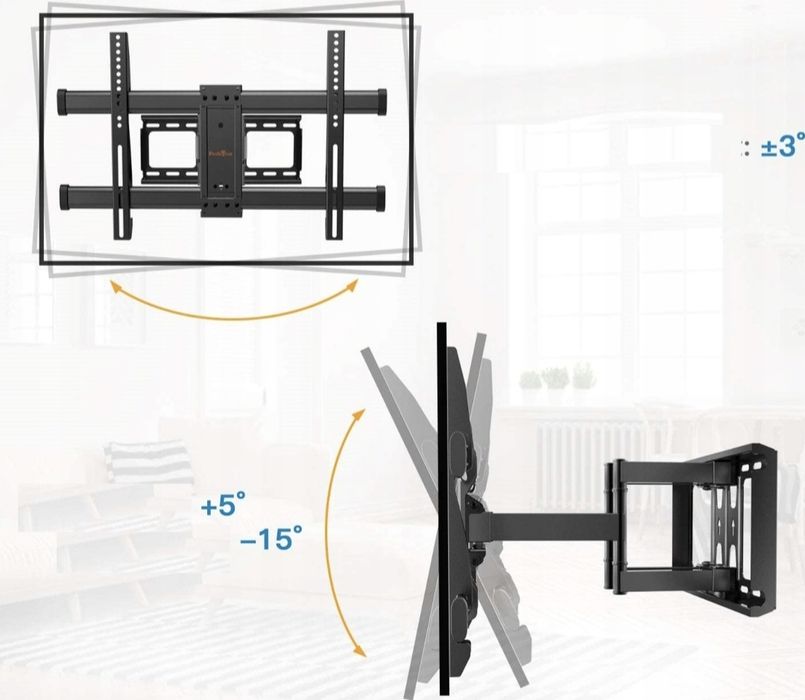 !! Uchwyt Do Telewizora 37-75" Stojak Wieszak Extra Strong !!