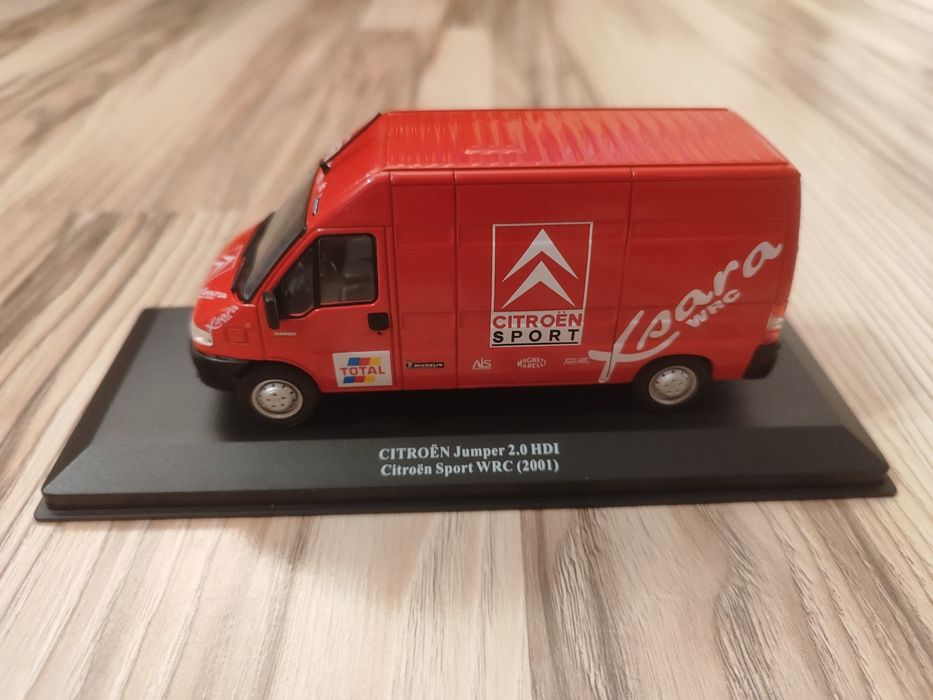 Citroen Jumper 2.0 HDI - Citroen Sport WRC 2001 model 1:43