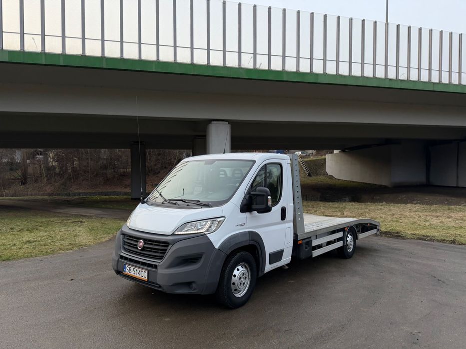 Fiat ducato 2.3  pomoc drogowa autolaweta led nawi