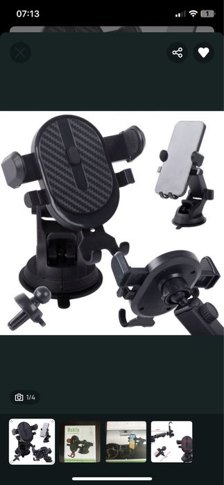 Statyw na telefon do samochodu 48tknn