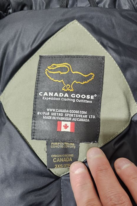 Kurtka Puchowa Canada Goose Down Jacket (M)