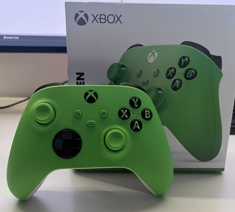 Kontroler Microsoft Xbox / Velocity Green / Bezprzewodowy