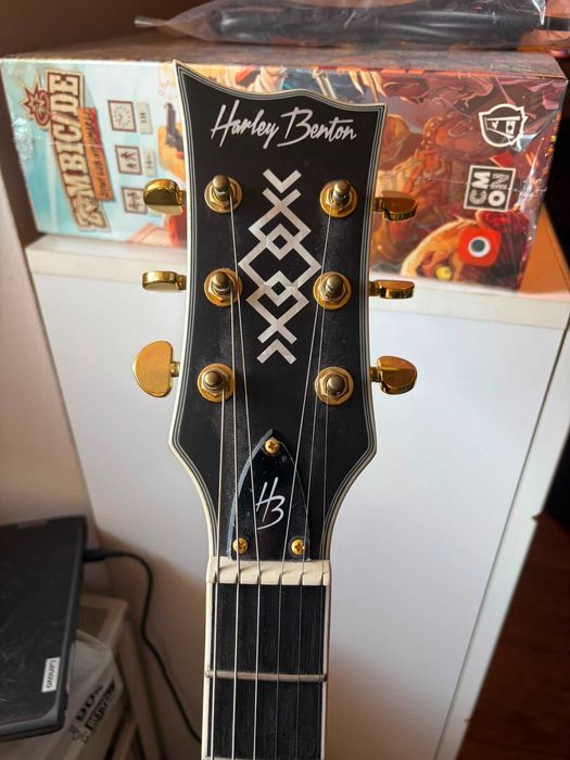 Gitara HARLEY BENTON SC-1000 SBK + Pokrowiec