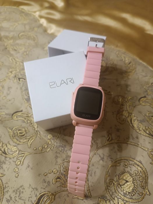 Дитячий телефон-годинник з GPS трекером Elary KidPhone 2 Pink