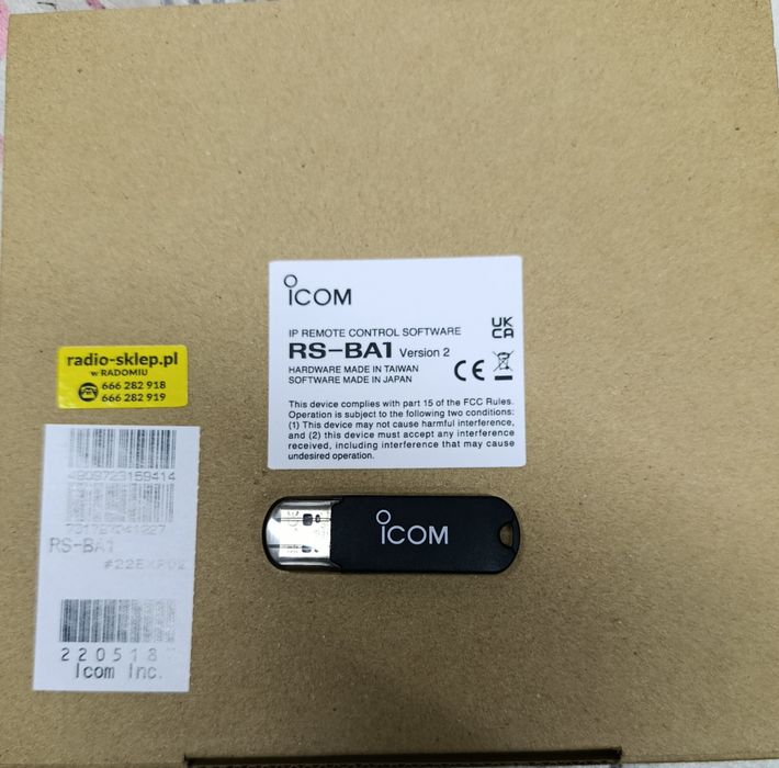 Icom RS-BA1 version 2 IP remote Control