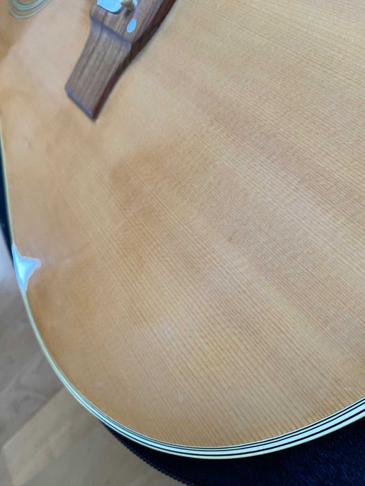 Sitarra Japońska gitara akustyczna + Shadow SH145 pickup + Case