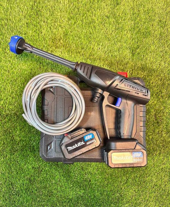 Потужна акумуляторна міні мийка макіта високого тиску 30 бар 10АЧ