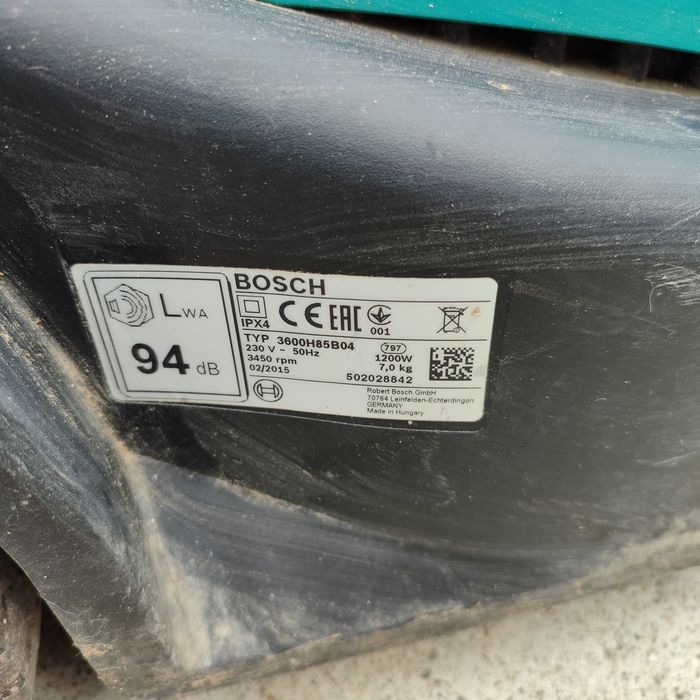 Газонокосарка електрична Bosch
