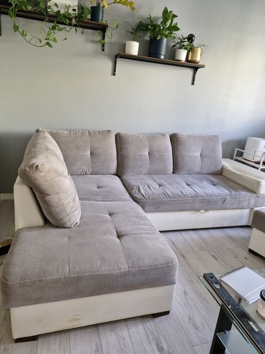 Duży narożnik z funkcją spania - za darmo