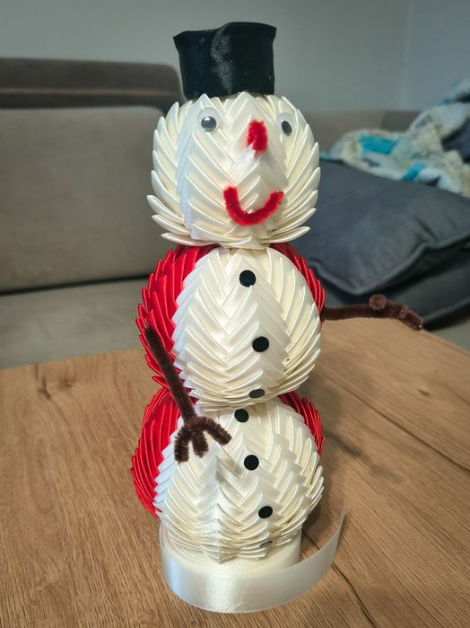 Ręcznie robiony bałwanek