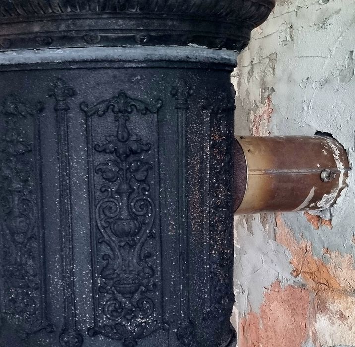 Антикварна Чугунна Буржуйка.