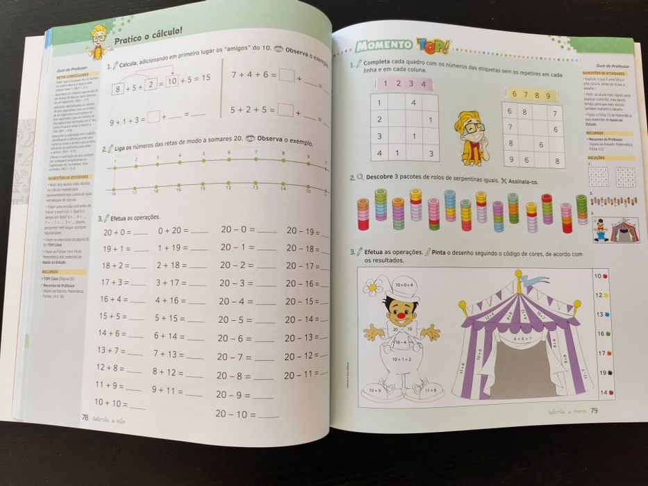 Top 1 - Matemática 1° Ano - Manual versão Professor (Novo)