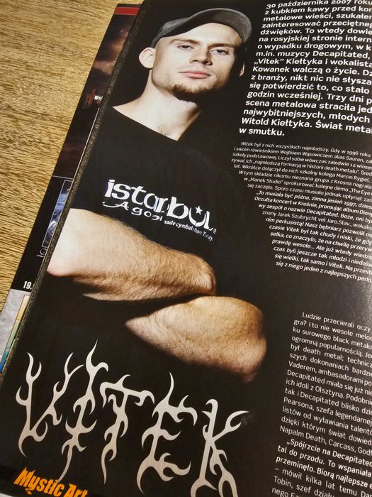 Mystic Art Nr 44 1/2008 - Vitek, Ayreon, Vesania, Gamma Ray