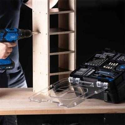 Електричний шуруповерт з кейсом та інструментами Scheppach C-DTB74/1-X