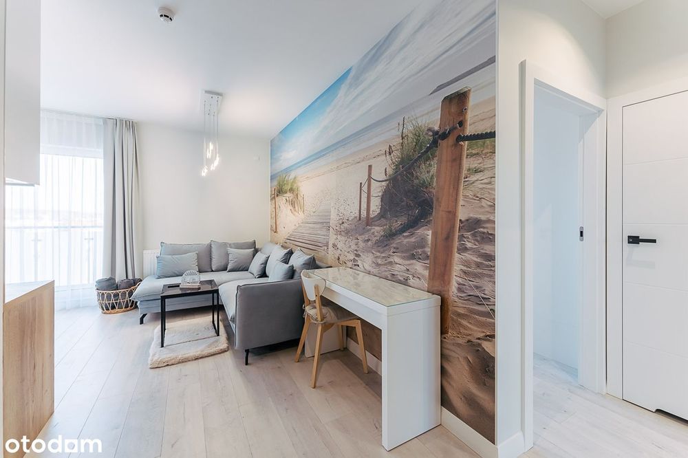 Apartament w Grzybowie, 100 m od plaży, w pełni wyposażony