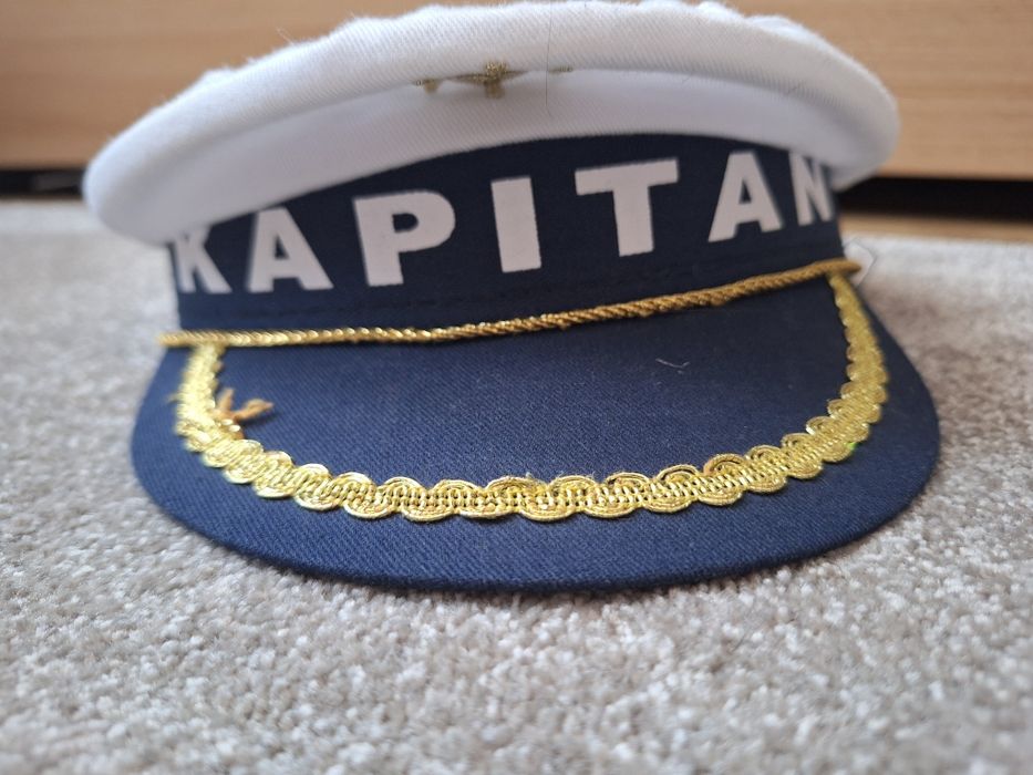 Czapka kapitańska dla dziecka