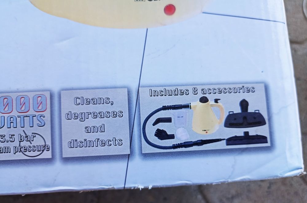 Myjka parowa Clatronic zestaw