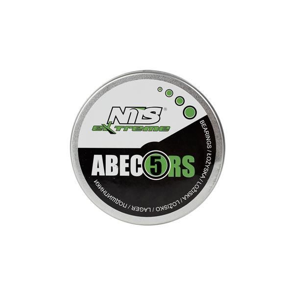 Abec-5 rs zielony carbon łożyska (8szt.) opak. metal nils extreme