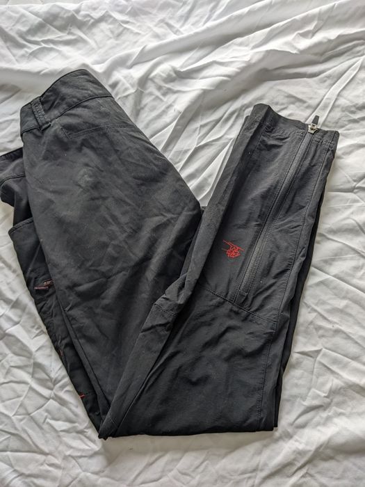 BERGANS spodnie trekkingowe outdoor turystyczne górskie rozm S czarne