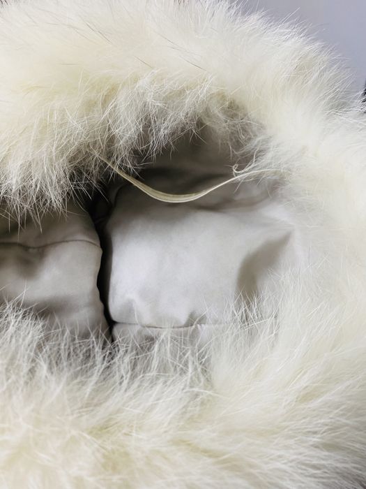 Śliczna futrzana czapka futro z lisa okazja