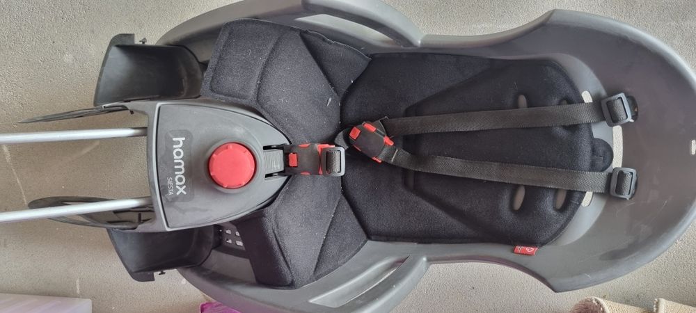 Fotelik tylny Hamax siesta Mocowanie