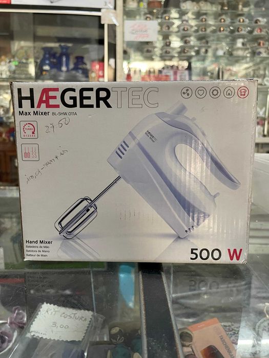 Batedeira 500W, HAEGER (preço NEGOCIÁVEL)