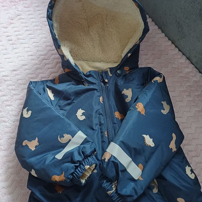 Зимовий зручний комбінезон h&m 2-3 р