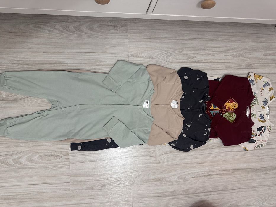 Paka piżamek pajacykow 10 sztuk 86/92