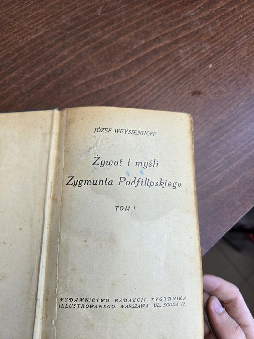 Ksiazka Żywot I myśli Zygmunta Podfilipskiego