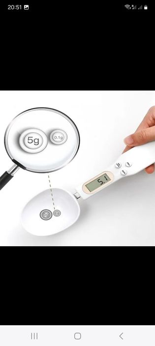 Ложка весы на батарейках