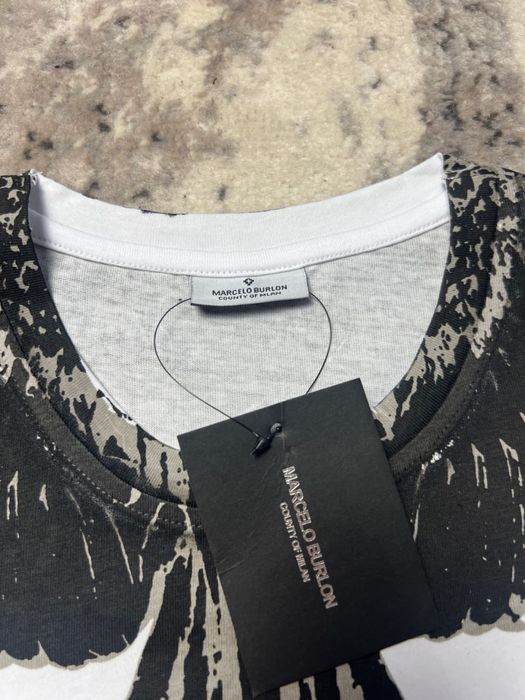 Футболка Marcelo Burlon goose wings з крилами Марсело Бурлон МБ