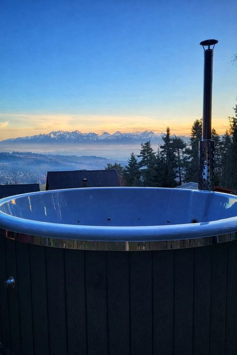 Luksusowy domek w górach Tatry Podhale prywatne jacuzzi sauna 8 osób