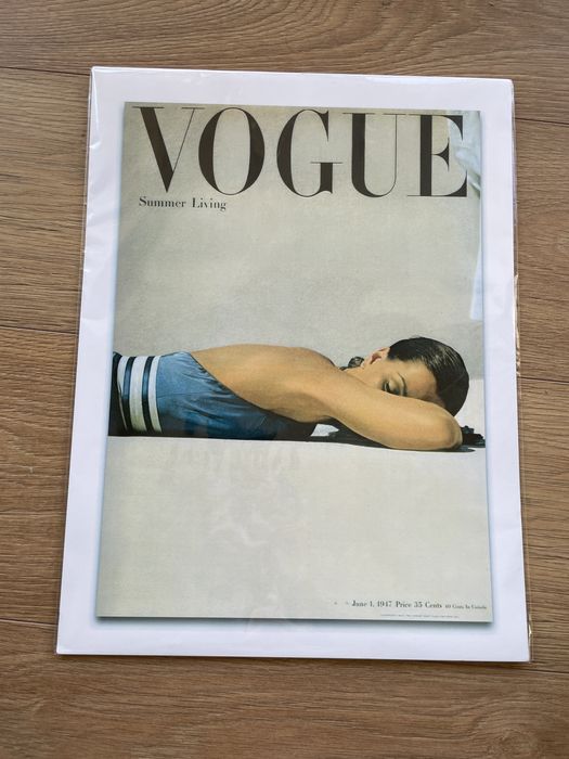 Ilustraçao revista vogue vintage A3