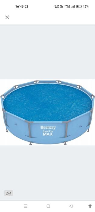 Plandeka solarna basen INTEX
