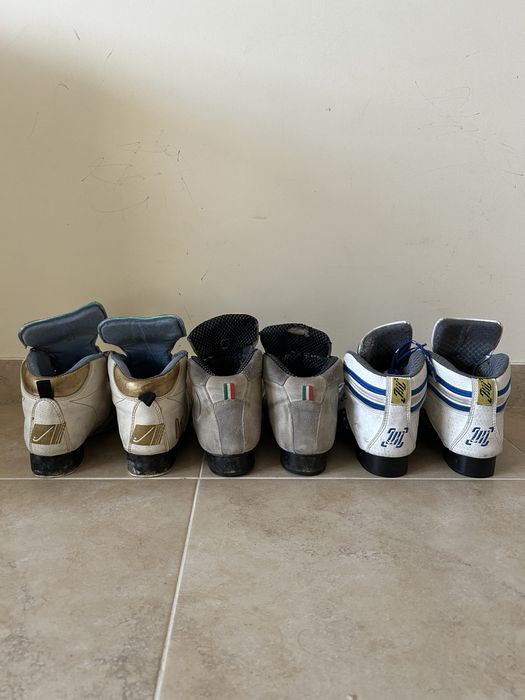 Botas de hóquei em parins