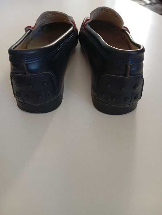 Mocassims 37 em pele