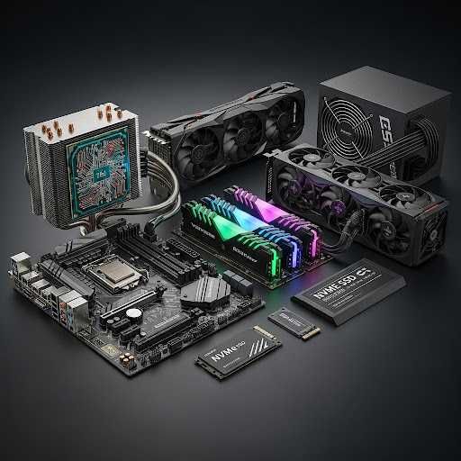 Montaż Monitoringu, Sieci LAN/Wi-Fi, Serwis komputerowy