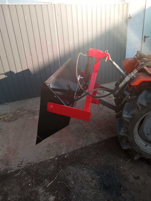 Łyżka hydrauliczna na tył do minitraktora