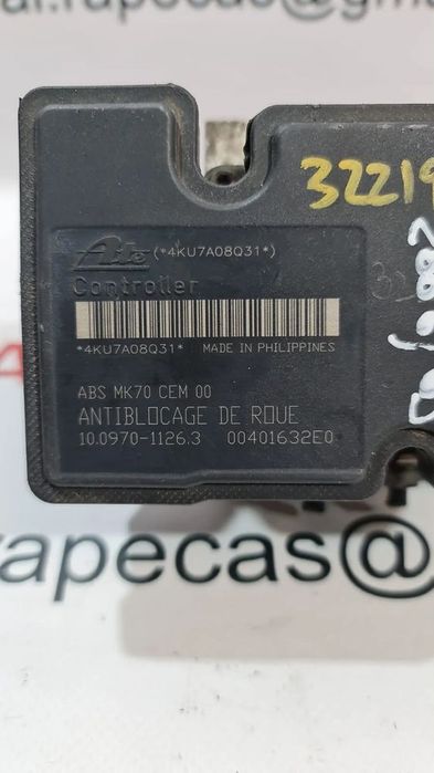 Módulo ABS Peugeot 207 / Citroen C2 C3 9662150680 10097011263
