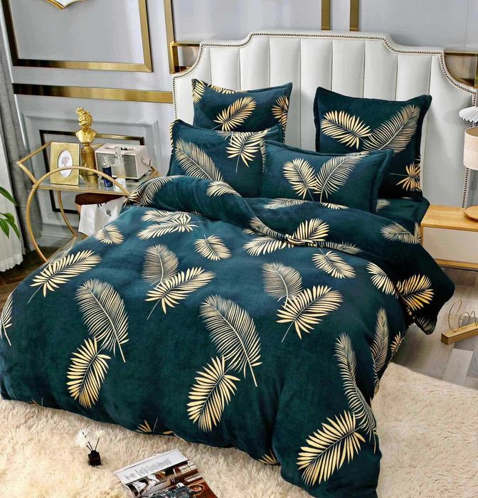 Постельное белье ВЕЛЮРОВОЕ Очень теплое 4 НАВОЛОЧКИ Код: В-Е-2