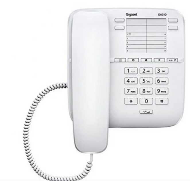 Telefone fixo GIGASET DA310 Branco